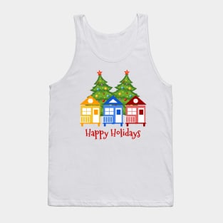 Tiny House Happy Holidays Tank Top